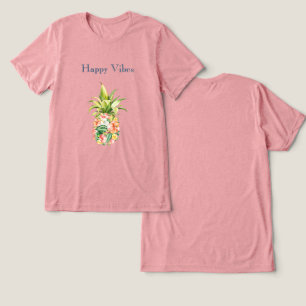 T-shirt En Tri-matière Ananas floral tropical