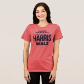 T-shirt En Tri-matière Anciens Républicains pour Harris Walz (Recto plein)