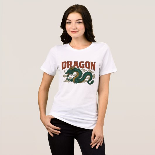 T-shirt En Tri-matière Ancient Dragon Art Designer teen (Recto plein)