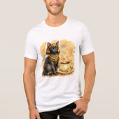 T-shirt En Tri-matière Ancient Egyptian Cat Bastet Mythology Design (Recto)