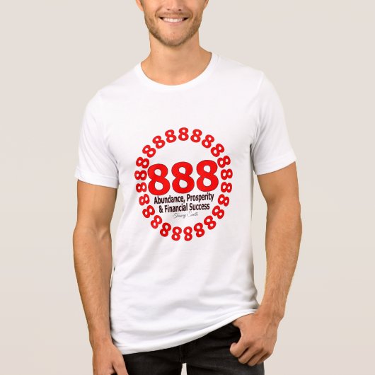 T-shirt En Tri-matière Angel Numéro 888 - Prospérité et Abondance (Recto)
