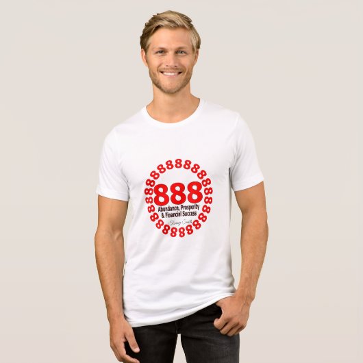 T-shirt En Tri-matière Angel Numéro 888 - Prospérité et Abondance (Recto plein)