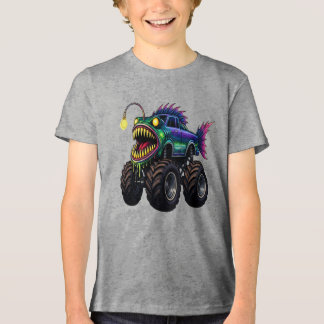 T-shirt En Tri-matière Anglerfish Monster Truck