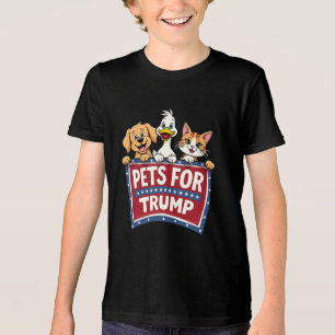 T-shirt En Tri-matière Animaux de compagnie pour Trump Cats Maga Dogs Ele