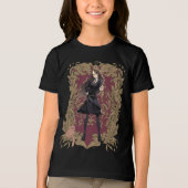 T-shirt En Tri-matière Anime Hermione Granger Cadre Orné (Recto)