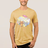 T-shirt En Tri-matière Anime Magique Candyland avec Jerry et Tuffy (Recto)