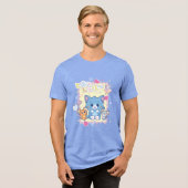 T-shirt En Tri-matière Anime Tom et Jerry Strawberry Fun (Recto plein)