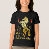 T-shirt En Tri-matière Année Du Cheval 2026 - Zodiac Chinois 2026 (Recto)