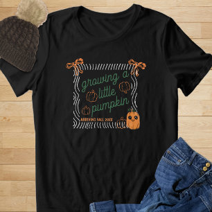 T-shirt En Tri-matière Annonce de grossesse pour Halloween avec une citro