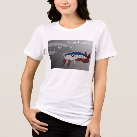 T-shirt En Tri-matière Anomalocaris - Animal préhistorique (Recto)