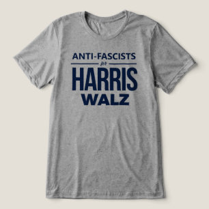 T-shirt En Tri-matière Anti-fascistes pour Harris Walz