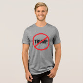 T-shirt En Tri-matière Anti-Trump (Recto plein)