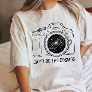 T-shirt En Tri-matière Appareil Photo Cosmique Capturez le Cosmos