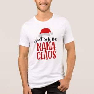 T-shirt En Tri-matière Appelle-Moi Nana Claus-56768