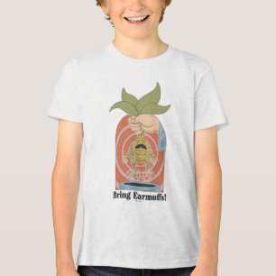 T-shirt En Tri-matière "Apportez des cache-oreilles !" Graphisme Criant M