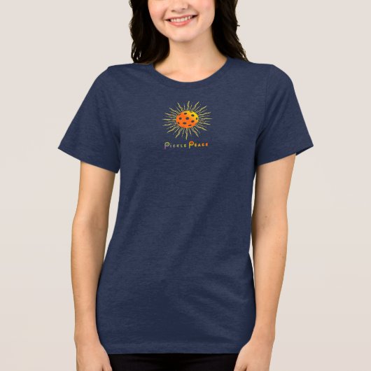 T-shirt En Tri-matière apportez le soleil et la paix (Recto)