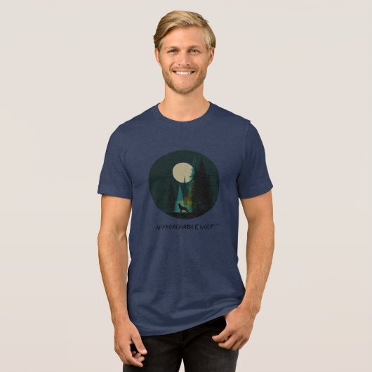 T-shirt En Tri-matière Approachable Wolf Tee (Recto plein)