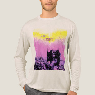 T-shirt En Tri-matière "Après l'obscurité"/"La lumière" en jaune rose noi