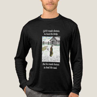 T-shirt En Tri-matière Après une balade en cheval