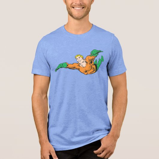 T-shirt En Tri-matière Aquaman Soars (Recto)