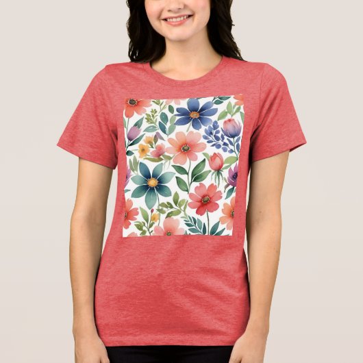 T-shirt En Tri-matière aquarelle (Recto)