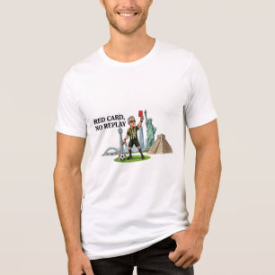 T-shirt En Tri-matière Arbitre Aveugle Carte Rouge