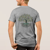 T-shirt En Tri-matière Arborescence familiale (Verso)