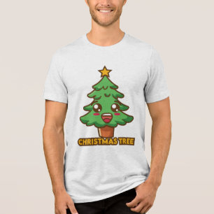 T-shirt En Tri-matière Arbre de Noël
