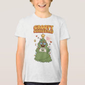 T-shirt En Tri-matière Arbre de Noël super - Vibes Holly Jolly (Recto)