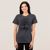 T-shirt En Tri-matière Arbre d'Halloween Goth Tree (Recto plein)
