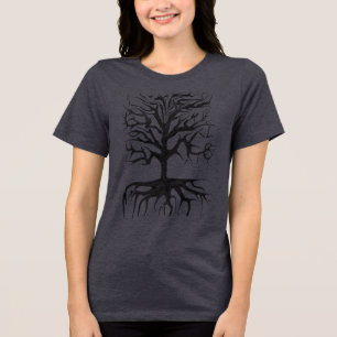T-shirt En Tri-matière Arbre d'Halloween Goth Tree