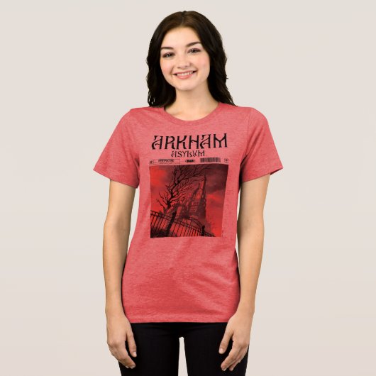 T-shirt En Tri-matière Arkham Asylum : Restreint (Recto plein)