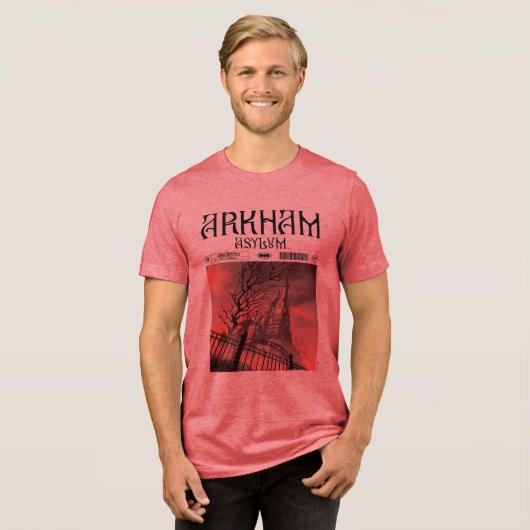 T-shirt En Tri-matière Arkham Asylum : Restreint (Recto plein)