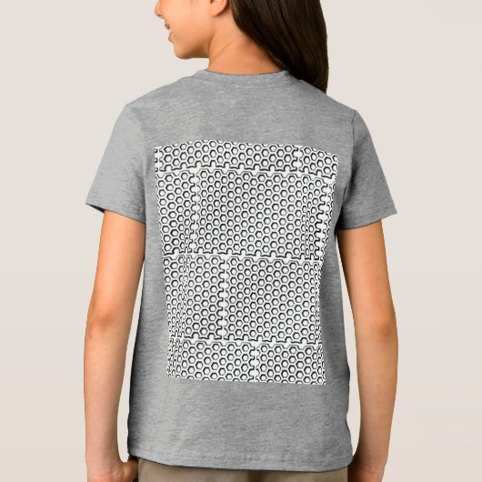 T-shirt En Tri-matière arrondi T (Verso)