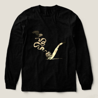 T-shirt En Tri-matière Art de fumer la pipe (Vintage)