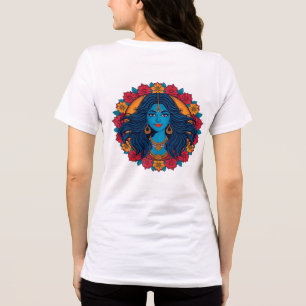 T-shirt En Tri-matière Art divin du mandala de la déesse hindoue Kali - P