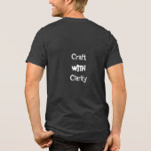 T-shirt En Tri-matière Artisanat avec clarté (Verso)