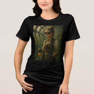 T-shirt En Tri-matière Artiste jardinière victorienne Steampunk