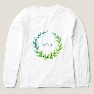 T-shirt En Tri-matière Artsy Floral Garland