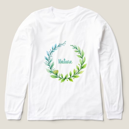 T-shirt En Tri-matière Artsy Floral Garland (Motif recto)