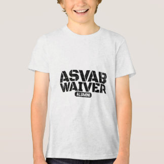 T-shirt En Tri-matière Asvab Waiver Alumni Militaire Ancien combattant Dr