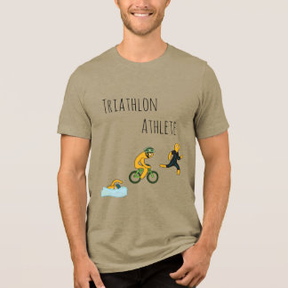 T-shirt En Tri-matière Athlète de triathlon