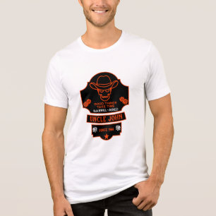 T-shirt En Tri-matière Au-Dessus De La Colline Vieillir