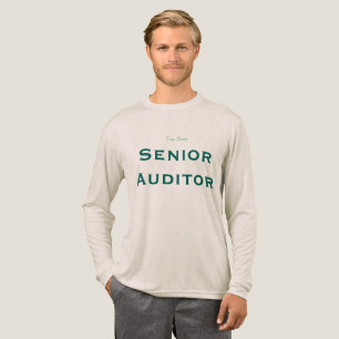 T-shirt En Tri-matière "Auditeur principal"