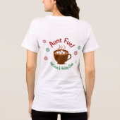 T-shirt En Tri-matière Aunt Fuel Christmas Shirt – Hot Cocoa and Holiday (Verso)