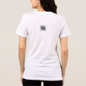 T-shirt En Tri-matière Aura abstraite (Verso)