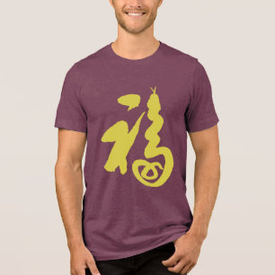 T-shirt En Tri-matière Auspicious "Fu-Snake"