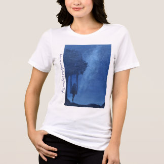 T-shirt En Tri-matière Automne Fille solitaire 2 Artiste Nour Taye T-Shir