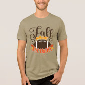 T-shirt En Tri-matière Automne signifie football (Recto)