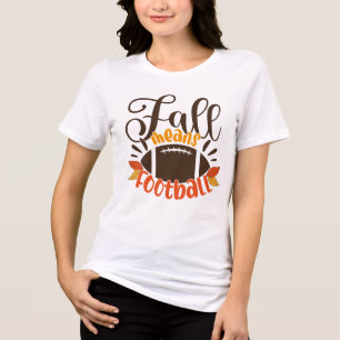T-shirt En Tri-matière Automne signifie football